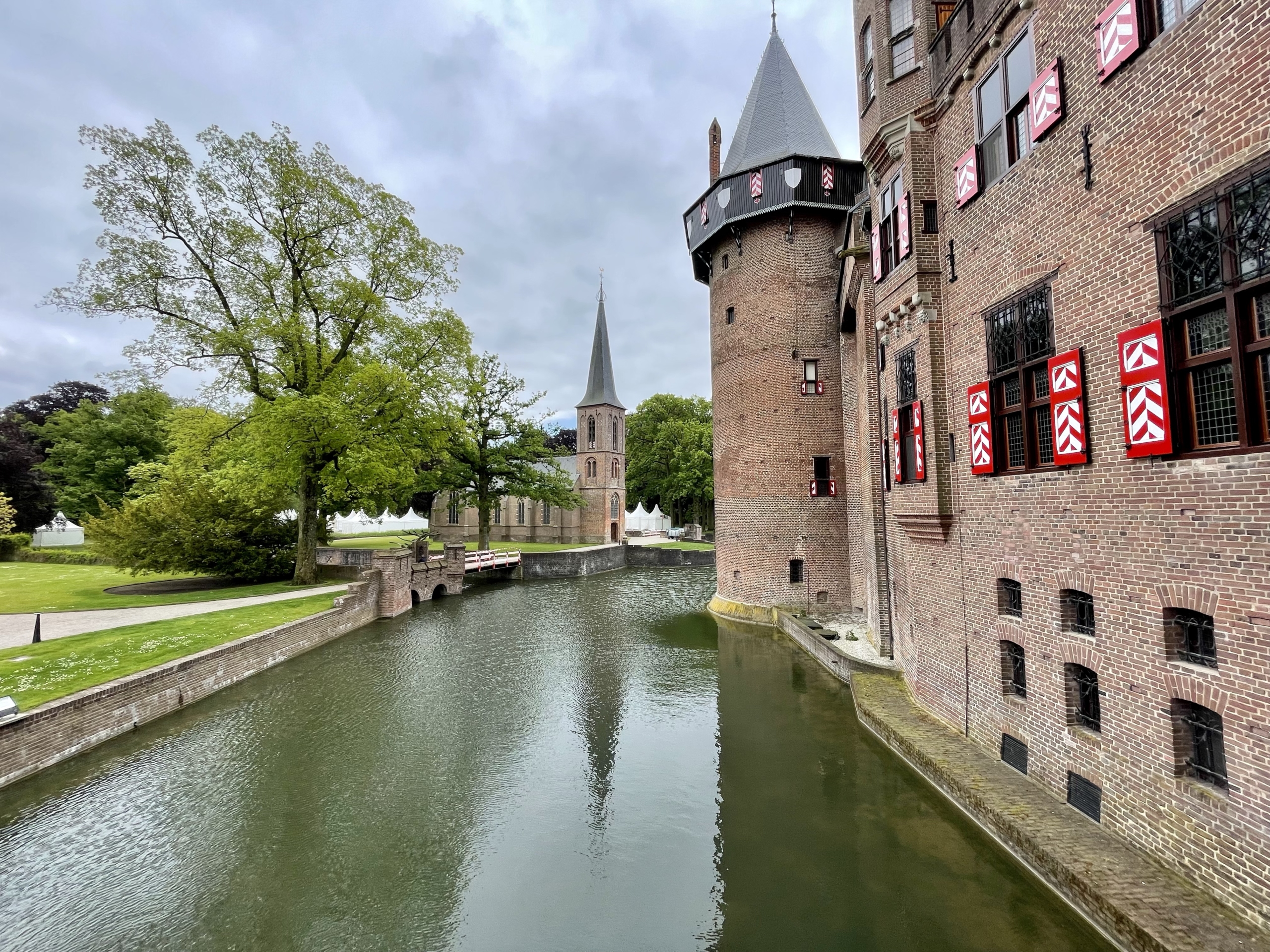 Kasteel de Haar Burggraben