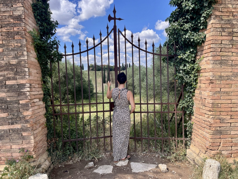 Toskana-Gladiator-Kulisse