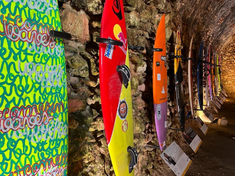 Nazaré-Surfbretter-Museum