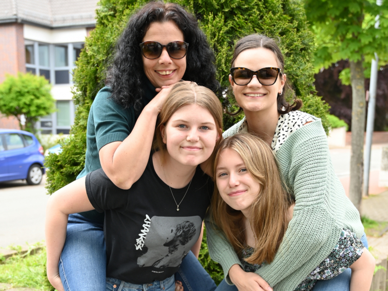 Kurzzeit-Nachbarschaft-Familie-Eisdiele