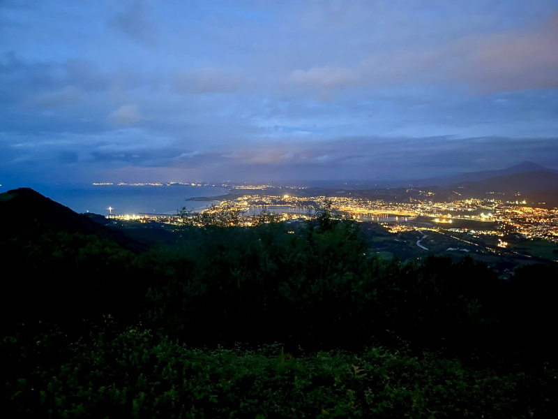 Jaizkibel-Ausblick-bei-Nacht