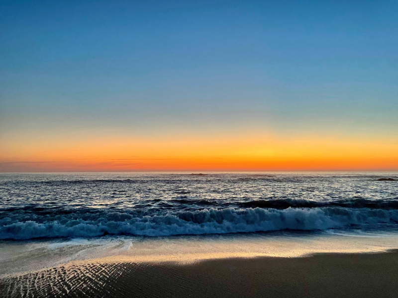 Strand-Sonnenuntergang