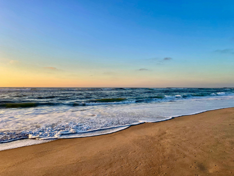 Costa-Nova-Strand-Sonnenuntergang