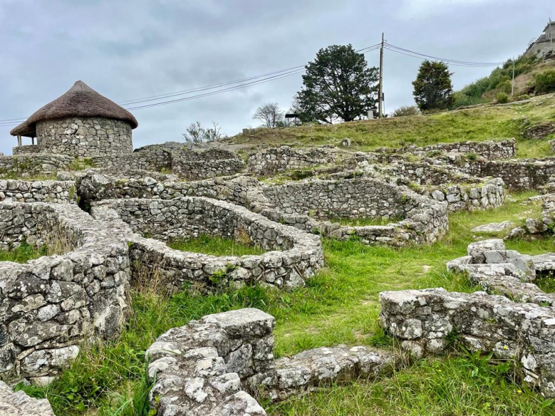 Galicien-Castro-Dorf