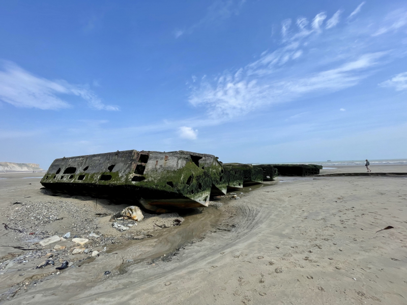 Überreste-Normandie-D-Day