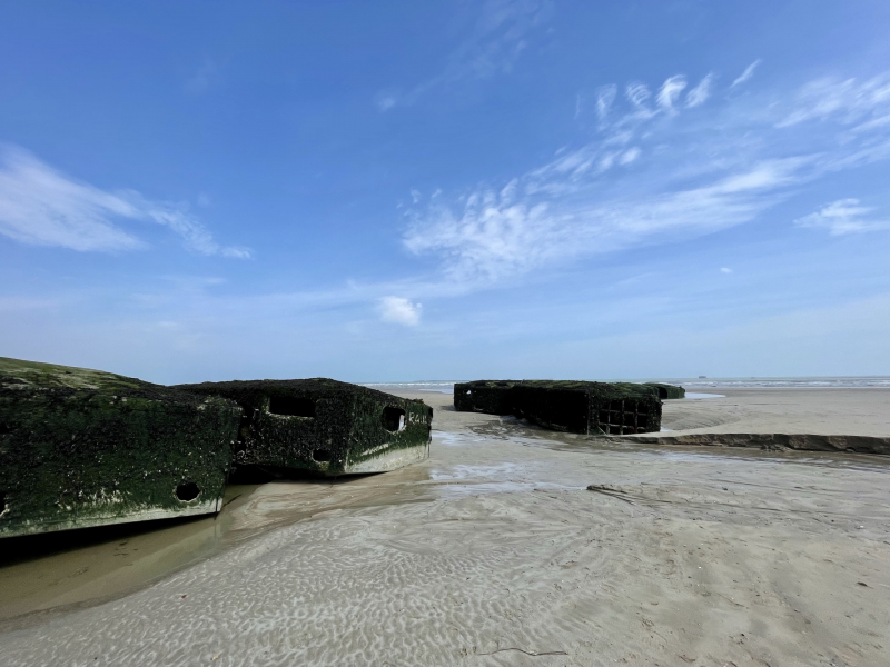 Überreste-Normandie-D-Day
