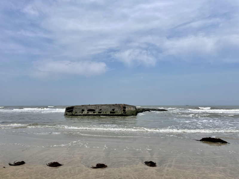 Überreste-Normandie-D-Day