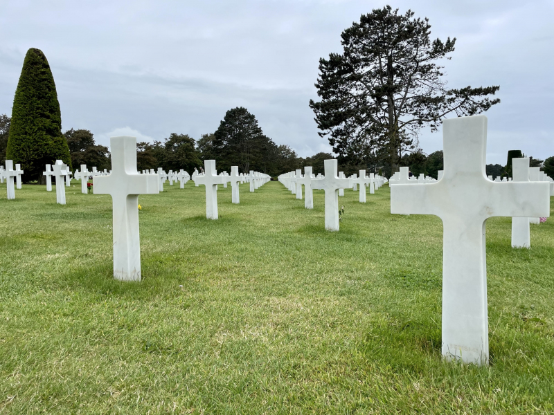 D-Day-Omaha-Beach-Friedhof-Amerikaner