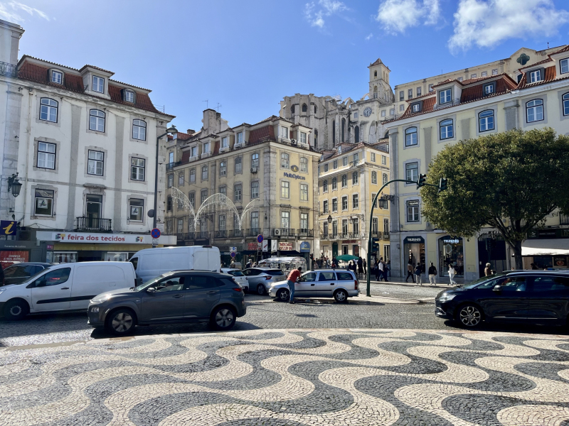 Lissabon-Rossio-Platz