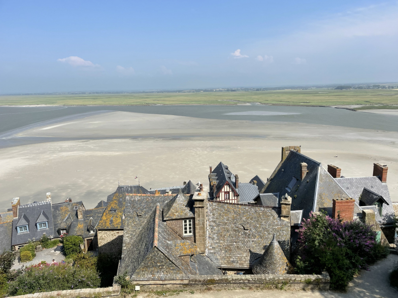 Mont-Saint-Michel-Aussicht