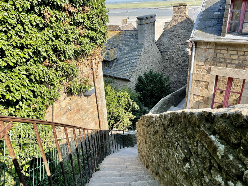 Mont-Saint-Michel-Treppen
