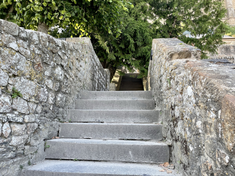 Mont-Saint-Michel_Treppen