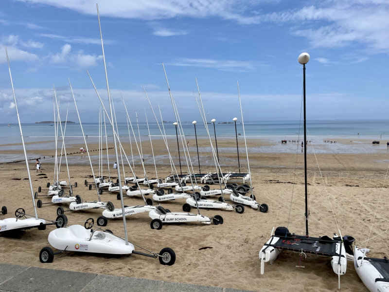 Bretagne-Saint-Malo-Strand-Boot