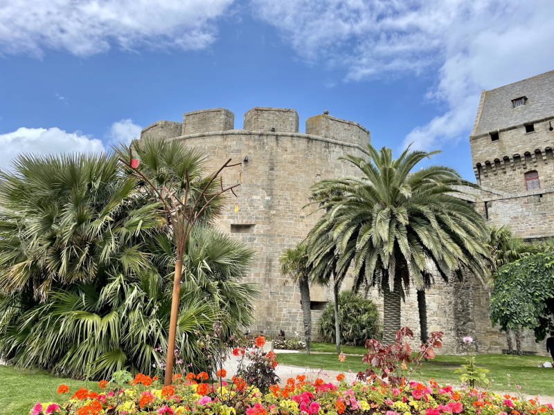 Bretagne-Sant-Malo-Stadttor-Eingang