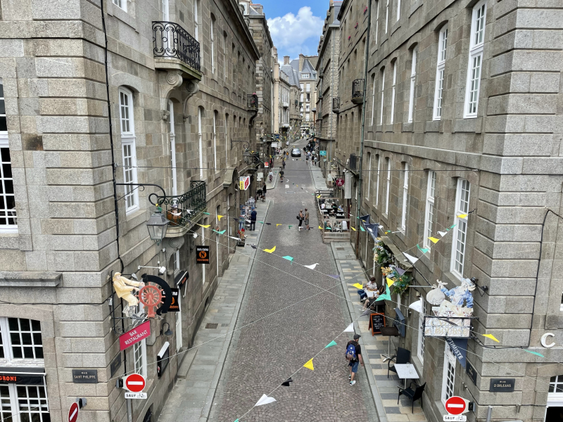 Saint-Malo-Häuser-Eingang