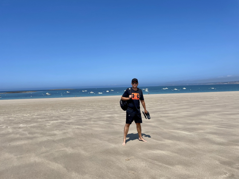 GR34-Bretonische-Atlantikküste-Daniel-am-Strand