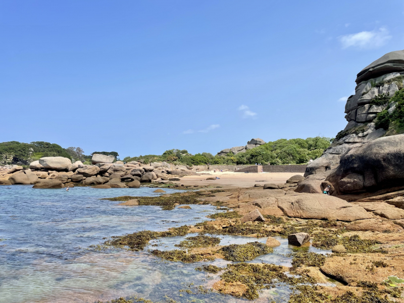 Côte-de-Granit-Rose-Aussicht
