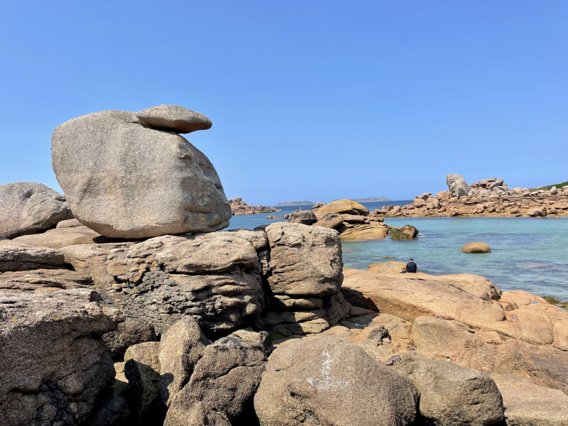 Côte-de-Granit-Rose-Aussicht