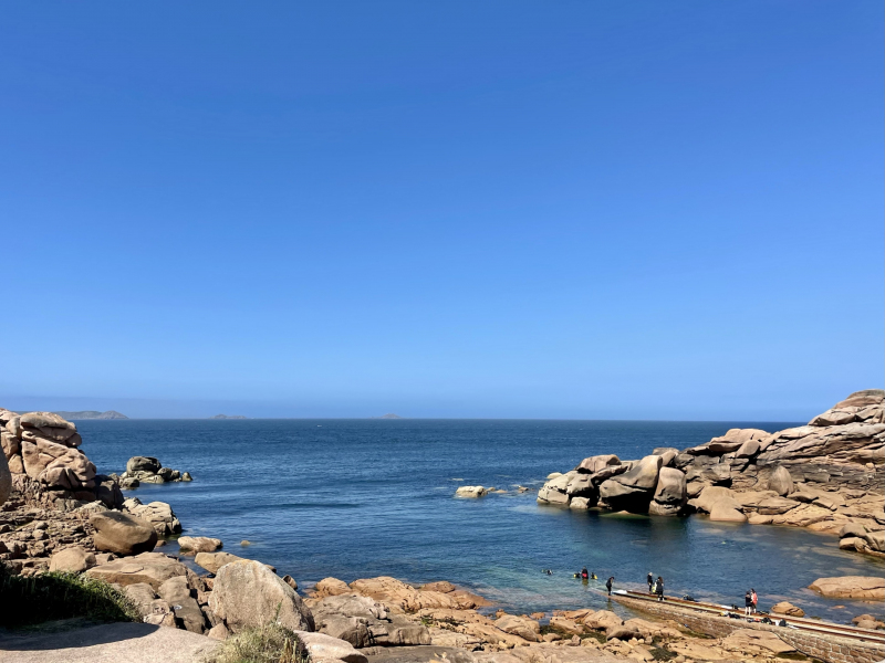 Côte-de-Granit-Rose-Felsen