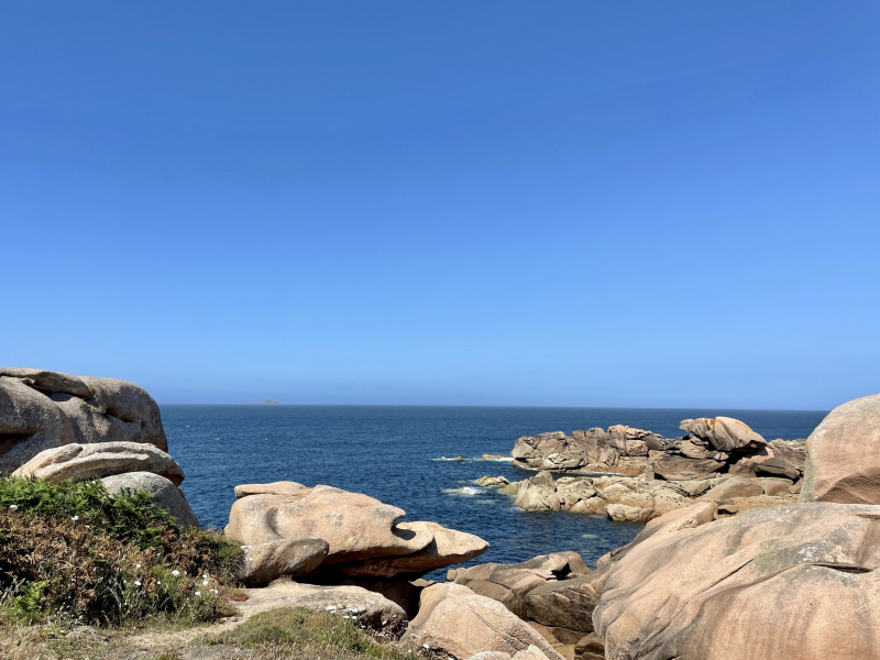 Côte-de-Granit-Rose-Aussicht