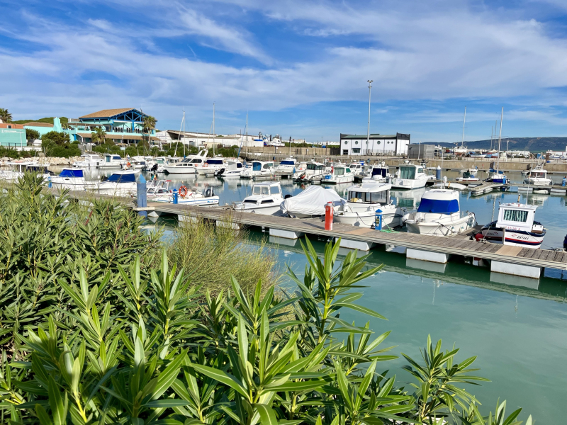 Andalusien-Barbate-Hafen