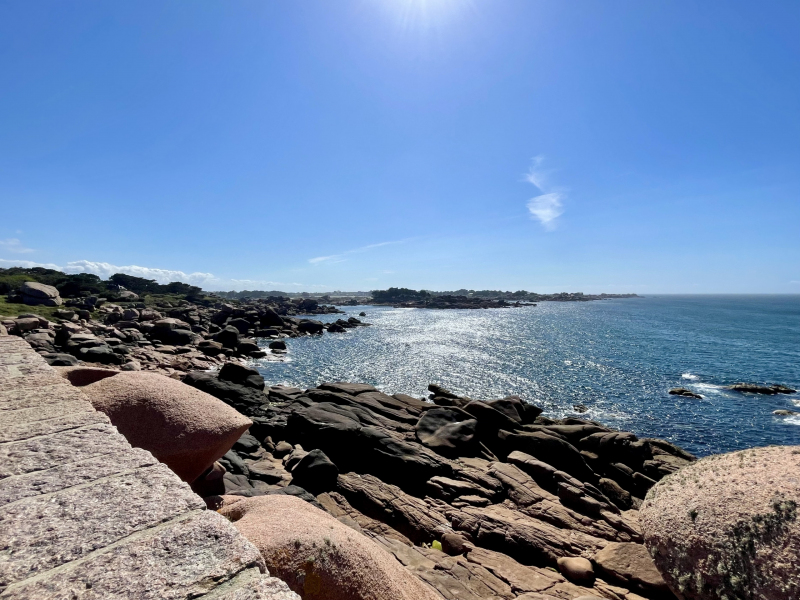 Côte-de-Granit-Rose-Felsen