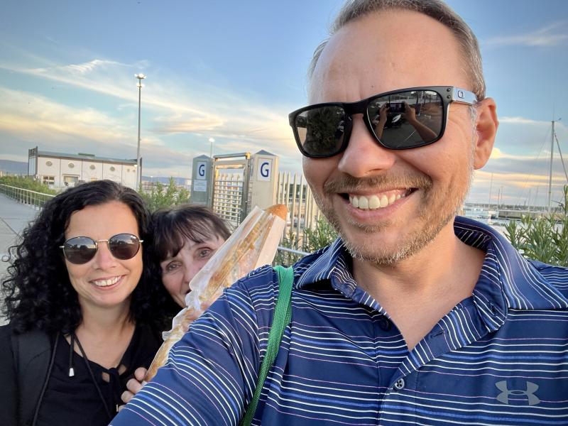 Andalusien-Barbate-Hafen