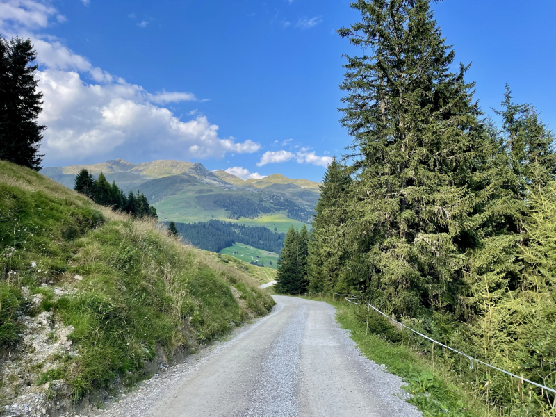 Wanderweg-Tux
