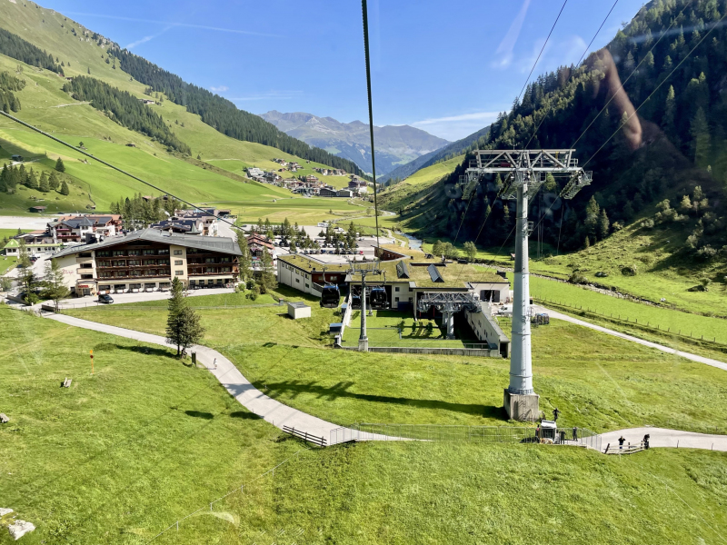 Hintertuxer-Gletscher-Gondelfahrt