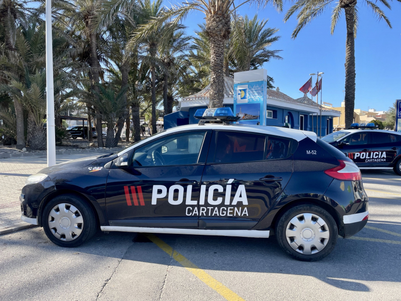 Polizeiauto-Cartagena