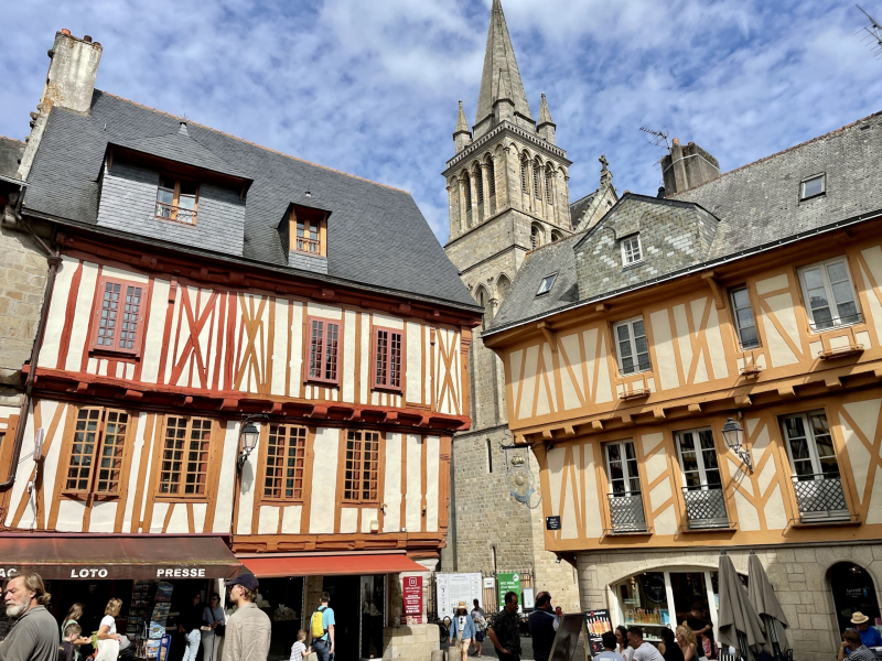 Vannes-Fachwerkhäuser