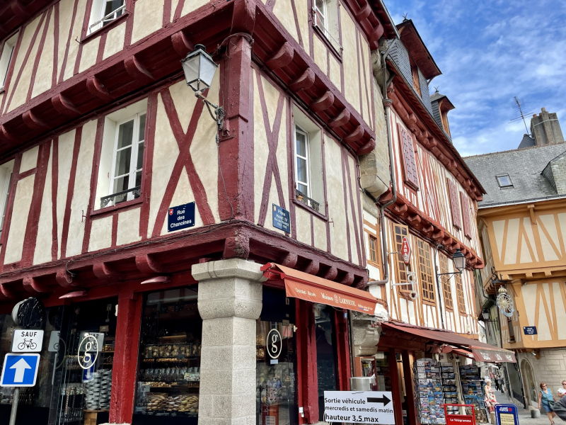 Ecke-Fachwerkhaus