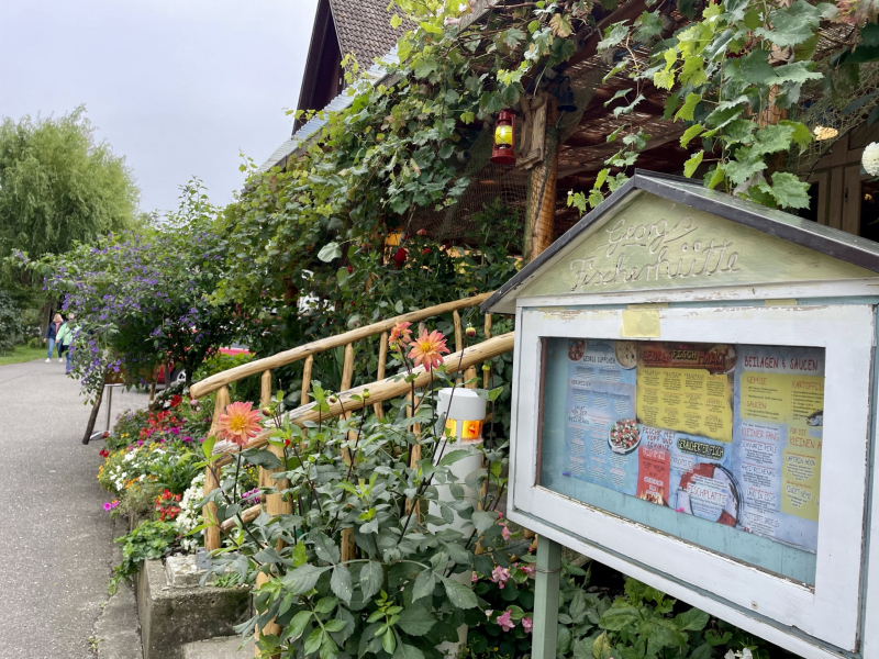 Herbstanfang-Insel-Reichenau