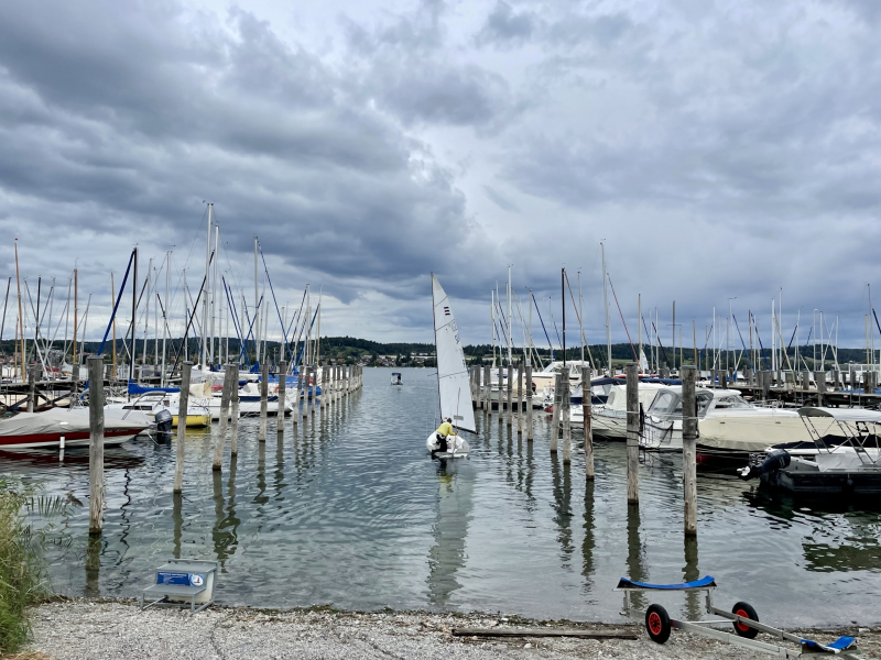 Herbstanfang-Insel-Reichenau