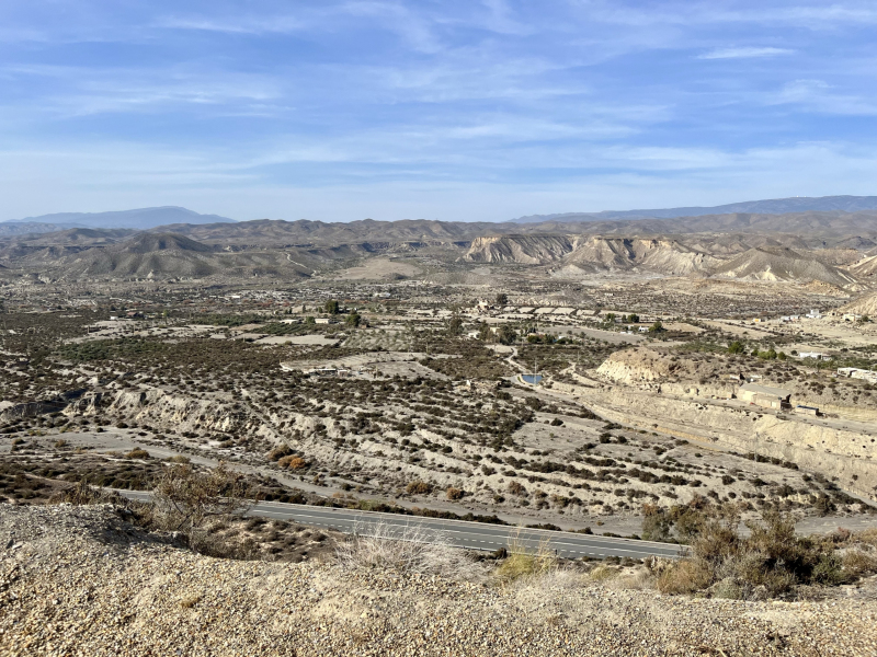 Tabernas-Aussicht
