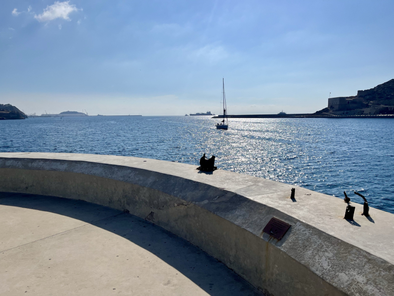 Cartagena-Ausblick-aufs-Meer