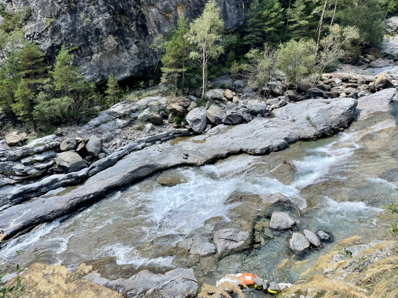 Spanien-Torla-Ordesa-Fluss