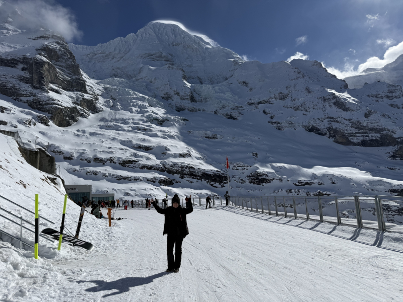 Aussichtsplattform-Eigergletscher
