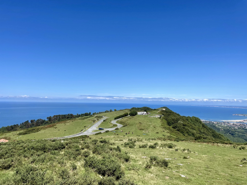 Baskenland-Jaizkibel-Aussicht