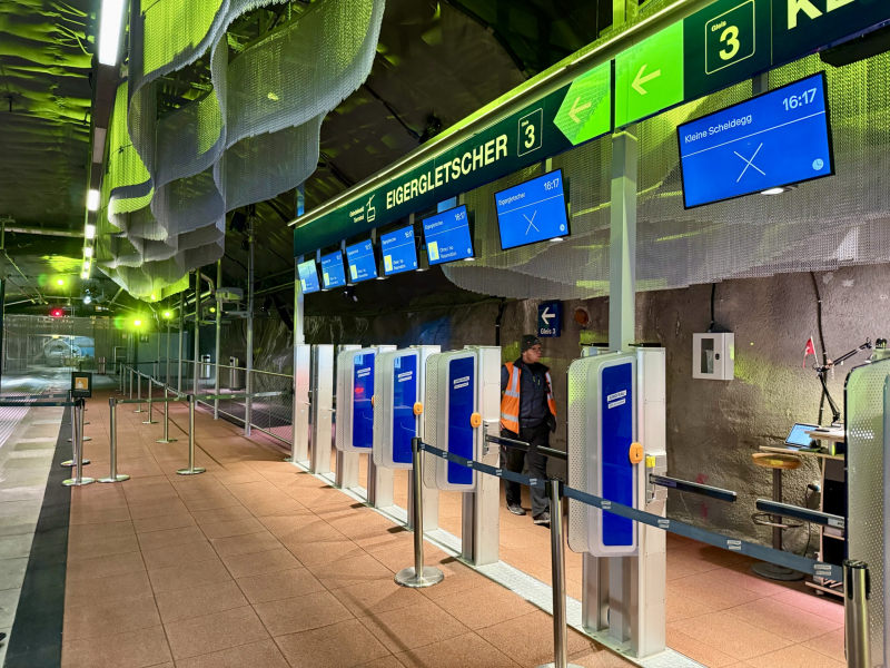 Bahnstation-Eigergletscher