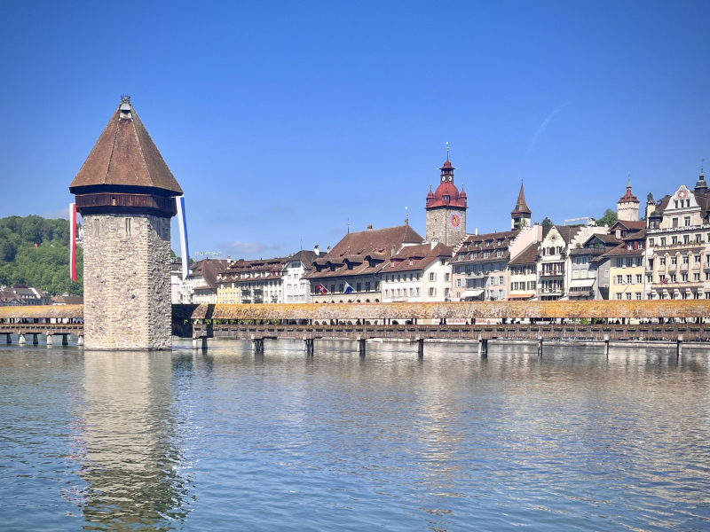 Vierwaldstättersee-Luzern-Kapellbrücke