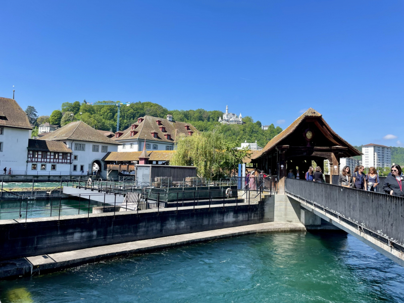 Spreuerbrücke-Luzern-Altstadt
