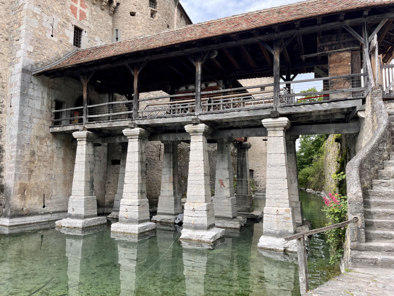 Lac-Léman-Schloss-Chillon