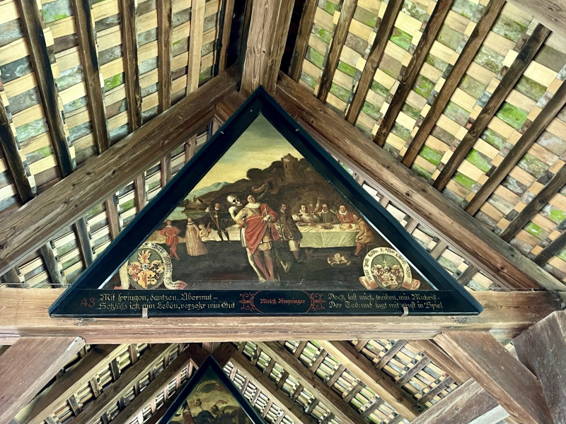 Spreuerbrücke-Gemälde-Altstadt