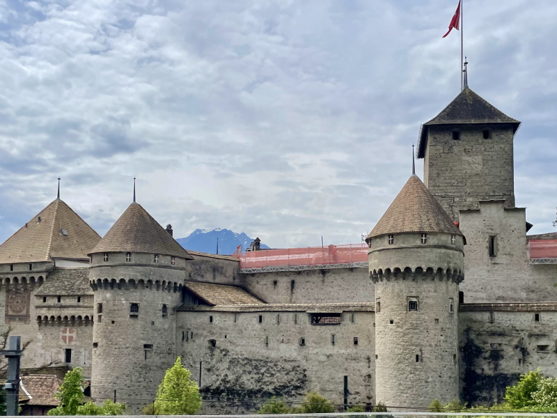 Lac-Léman-Schloss-Chillon