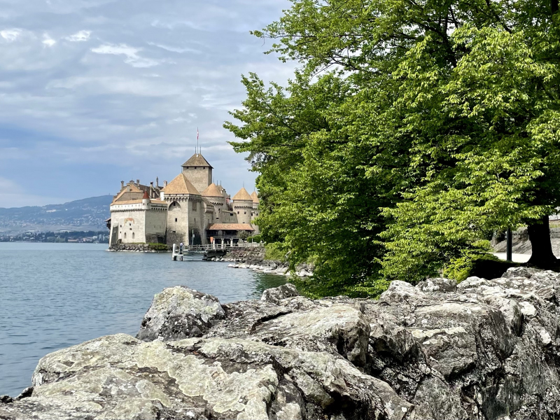 Lac-Léman-Schloss-Chillon