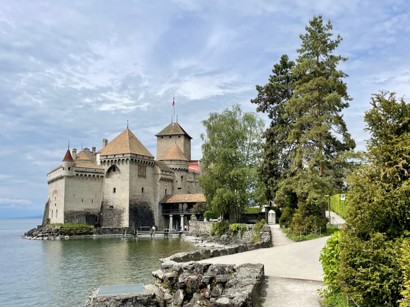 Lac-Léman-Schloss-Chillon