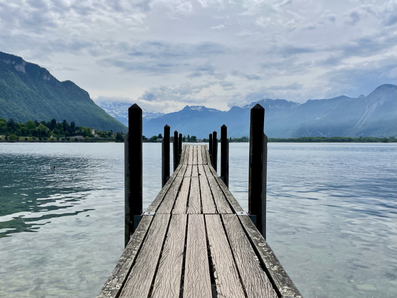 Lac-Léman-Schloss-Chillon