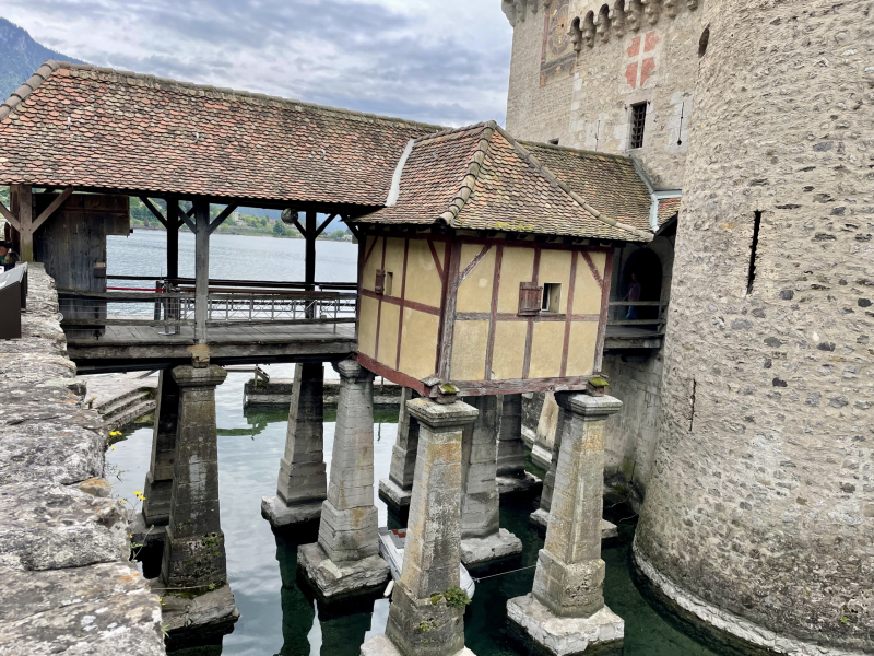 Lac-Léman-Schloss-Chillon