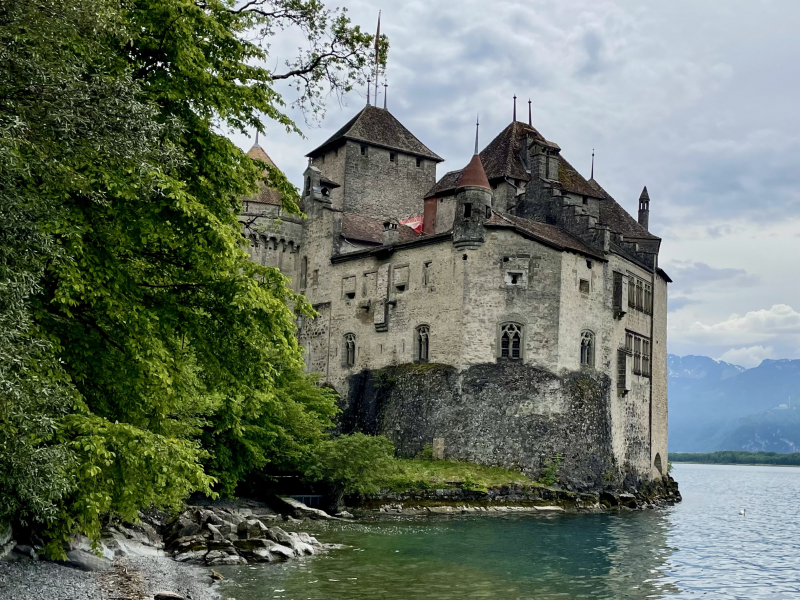 Lac-Léman-Schloss-Chillon